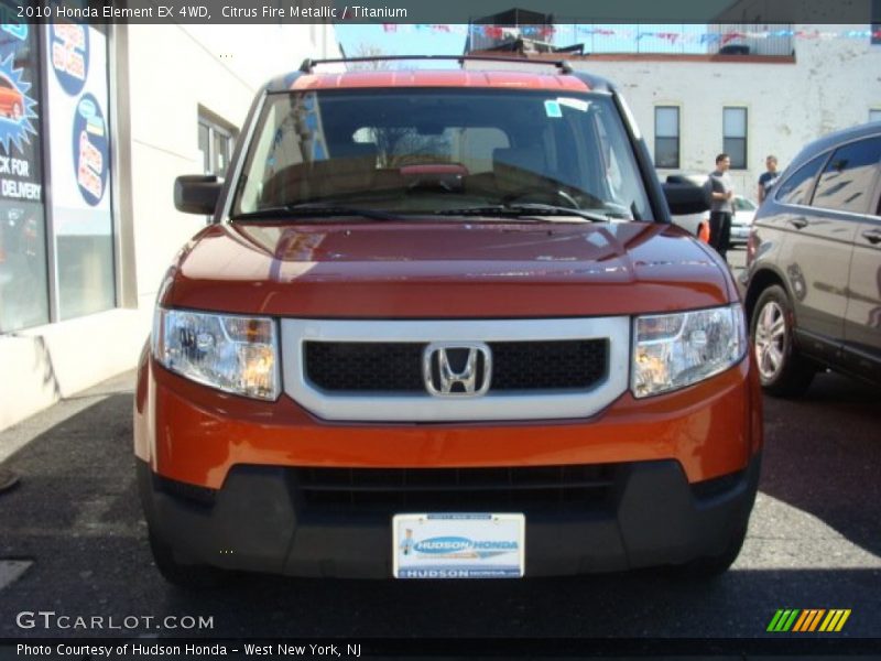 Citrus Fire Metallic / Titanium 2010 Honda Element EX 4WD