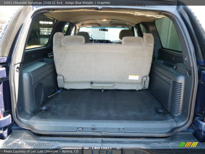 Indigo Blue Metallic / Graphite 2001 Chevrolet Suburban 2500 LS 4x4