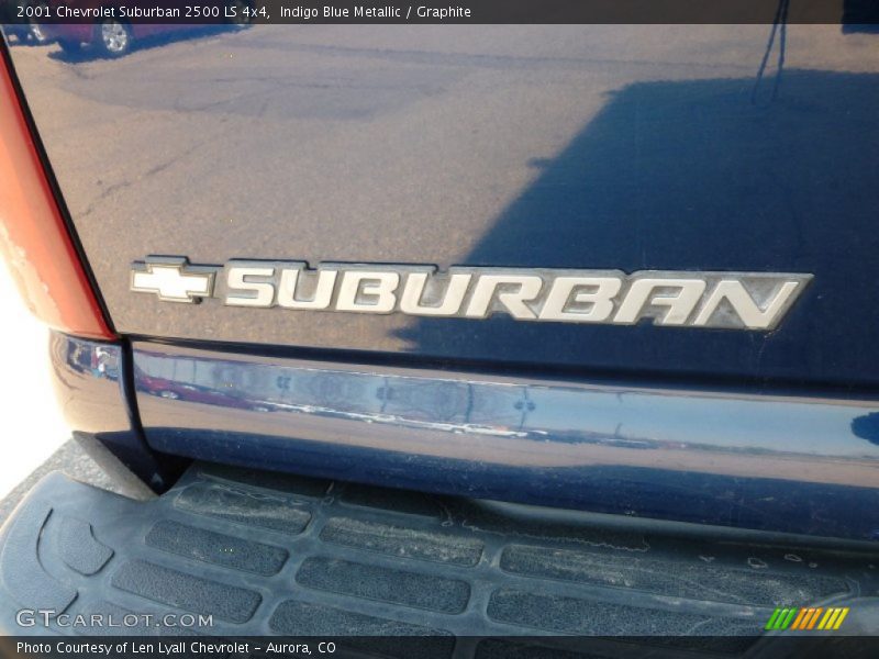Indigo Blue Metallic / Graphite 2001 Chevrolet Suburban 2500 LS 4x4