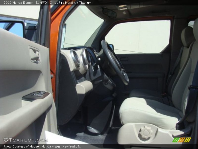 Citrus Fire Metallic / Titanium 2010 Honda Element EX 4WD