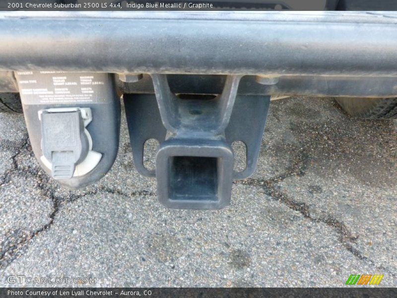 Indigo Blue Metallic / Graphite 2001 Chevrolet Suburban 2500 LS 4x4