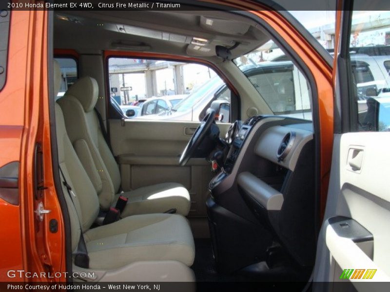 Citrus Fire Metallic / Titanium 2010 Honda Element EX 4WD