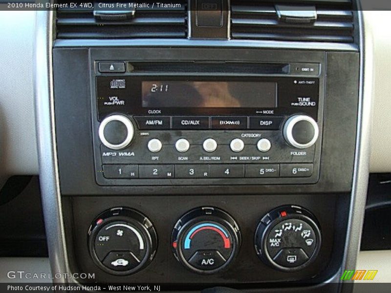 Citrus Fire Metallic / Titanium 2010 Honda Element EX 4WD