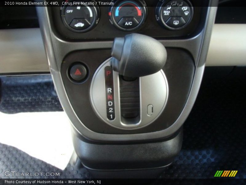 Citrus Fire Metallic / Titanium 2010 Honda Element EX 4WD