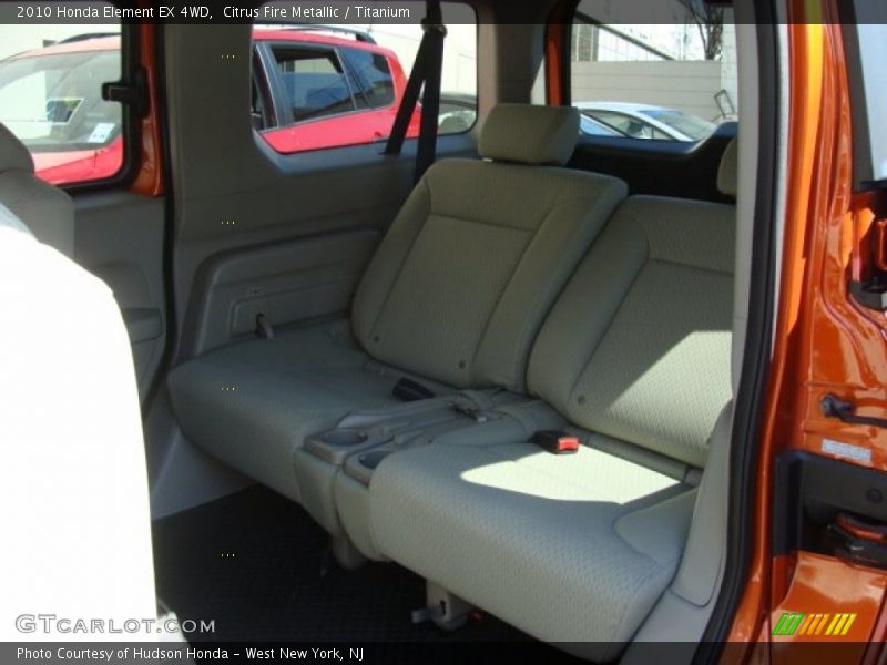 Citrus Fire Metallic / Titanium 2010 Honda Element EX 4WD