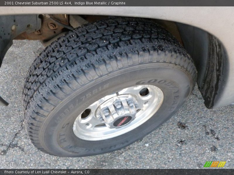 Indigo Blue Metallic / Graphite 2001 Chevrolet Suburban 2500 LS 4x4