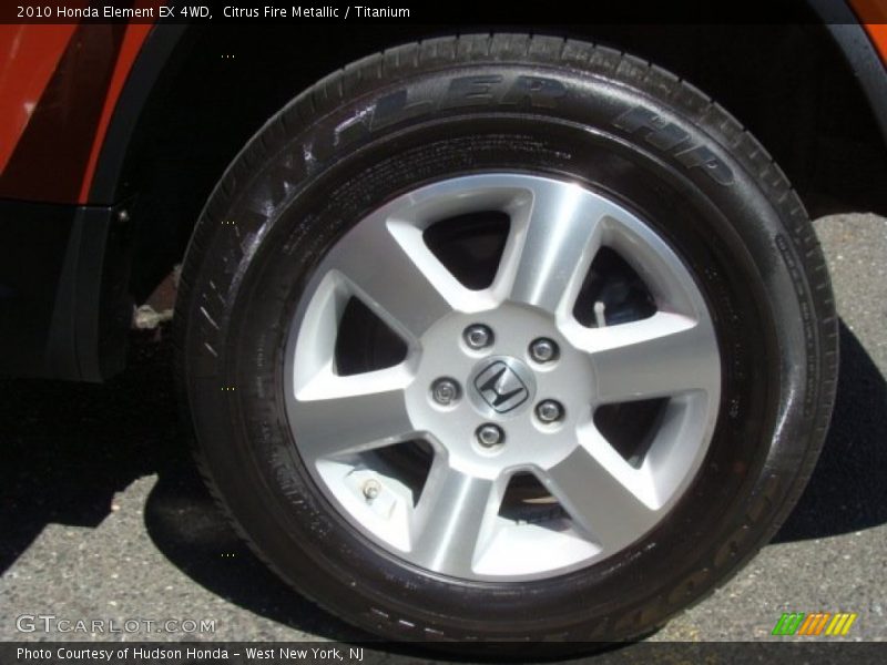 Citrus Fire Metallic / Titanium 2010 Honda Element EX 4WD