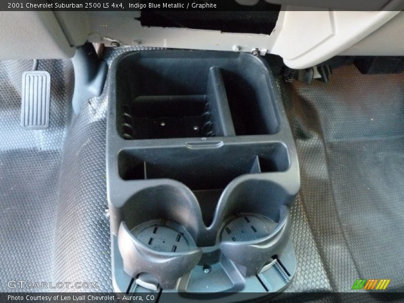Indigo Blue Metallic / Graphite 2001 Chevrolet Suburban 2500 LS 4x4
