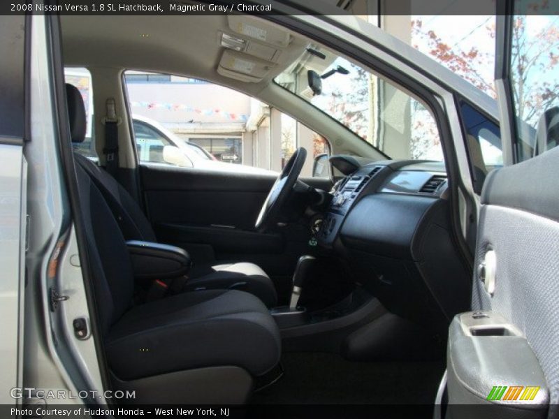 Magnetic Gray / Charcoal 2008 Nissan Versa 1.8 SL Hatchback