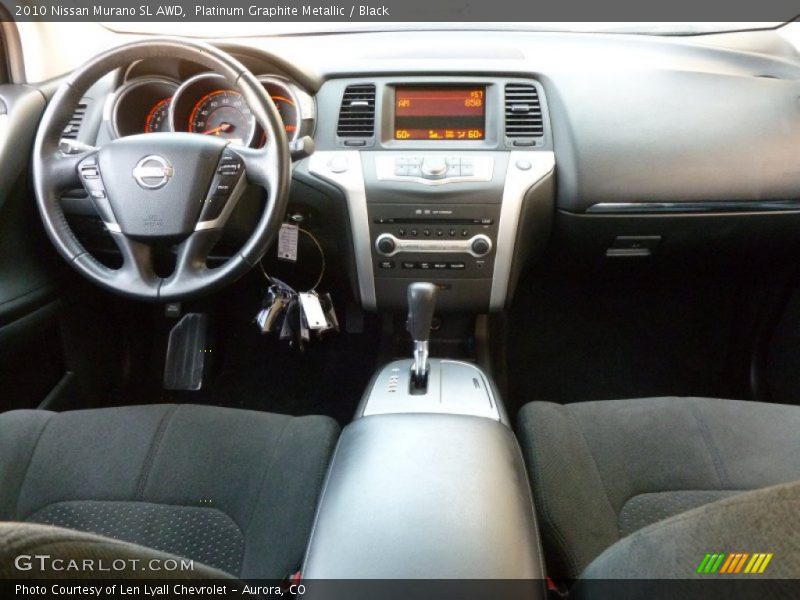 Platinum Graphite Metallic / Black 2010 Nissan Murano SL AWD