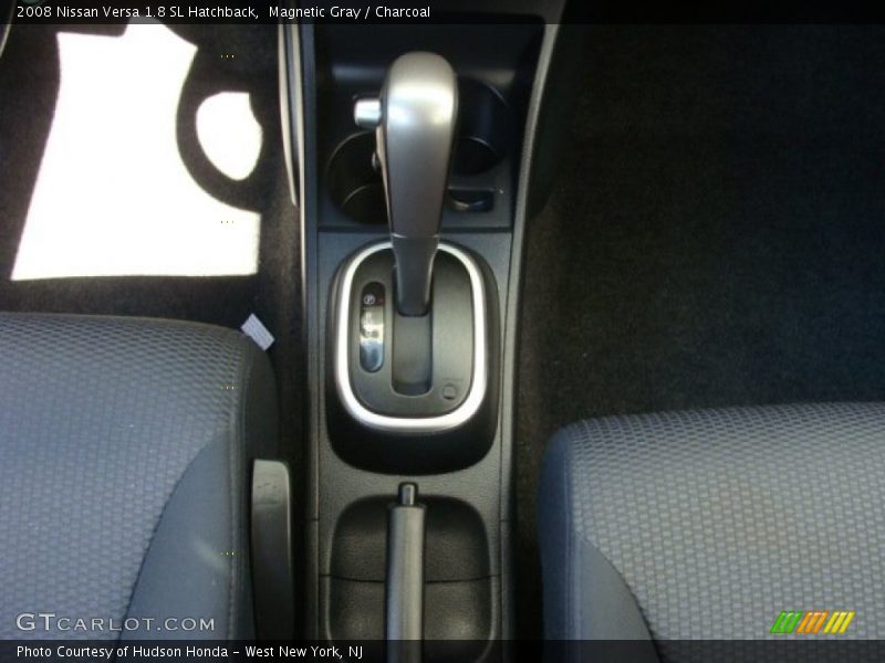 Magnetic Gray / Charcoal 2008 Nissan Versa 1.8 SL Hatchback