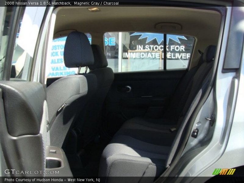 Magnetic Gray / Charcoal 2008 Nissan Versa 1.8 SL Hatchback