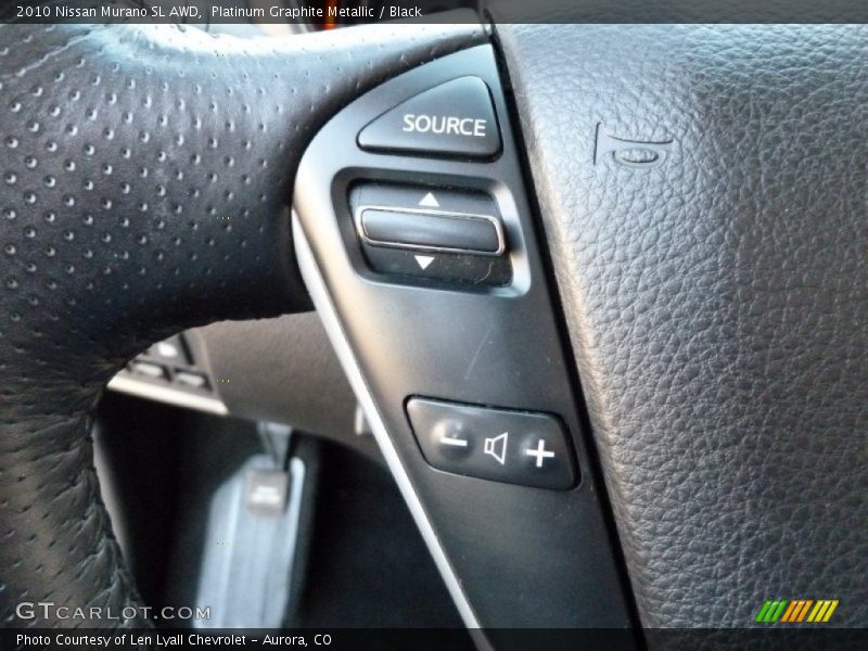 Platinum Graphite Metallic / Black 2010 Nissan Murano SL AWD