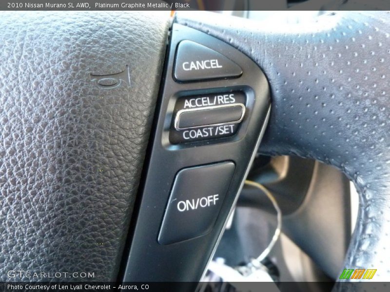 Platinum Graphite Metallic / Black 2010 Nissan Murano SL AWD