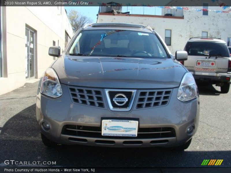 Gotham Gray / Gray 2010 Nissan Rogue SL AWD