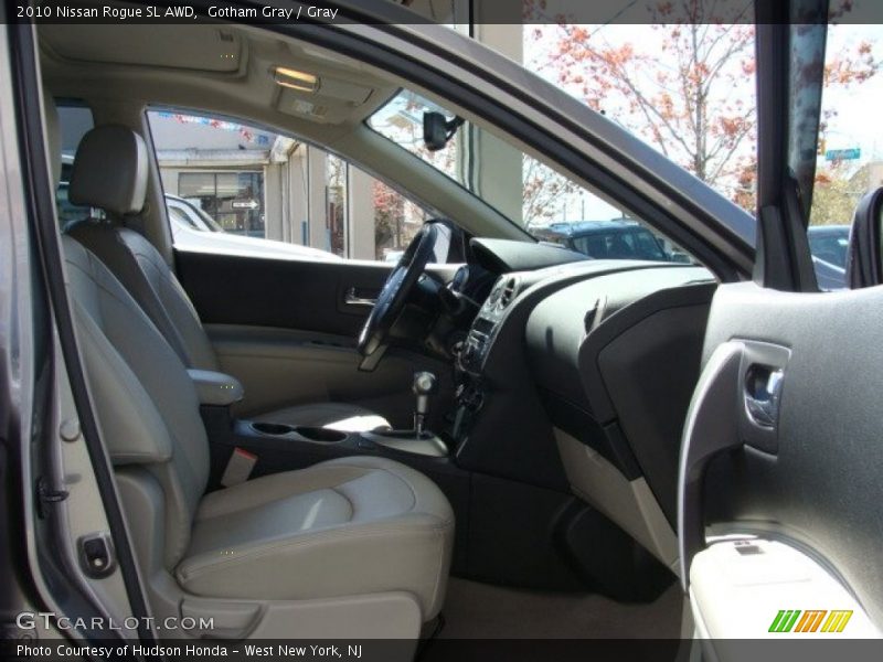Gotham Gray / Gray 2010 Nissan Rogue SL AWD
