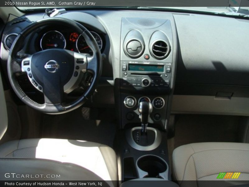 Gotham Gray / Gray 2010 Nissan Rogue SL AWD