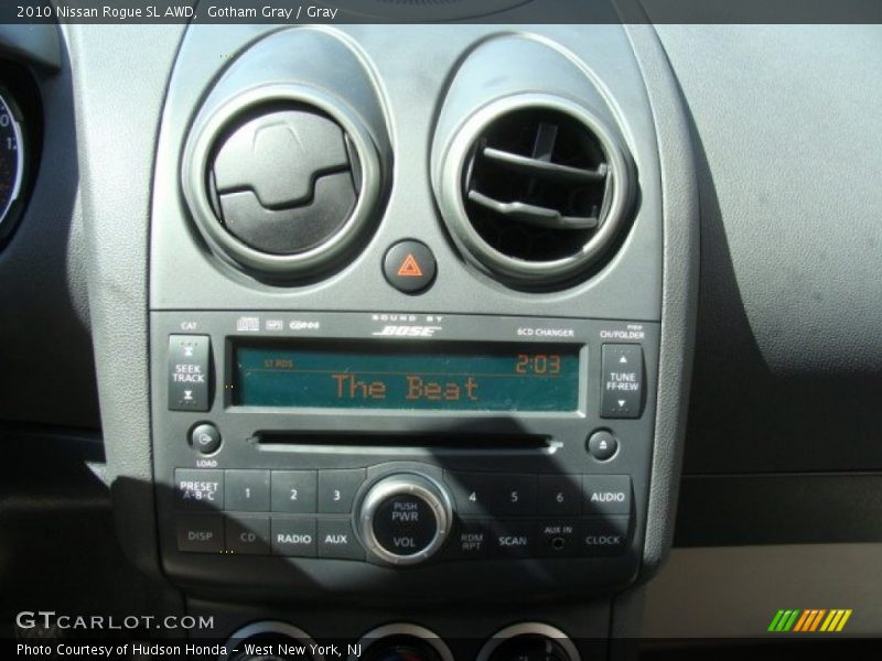Gotham Gray / Gray 2010 Nissan Rogue SL AWD