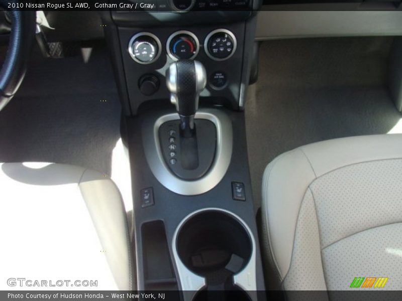 Gotham Gray / Gray 2010 Nissan Rogue SL AWD