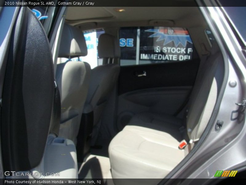 Gotham Gray / Gray 2010 Nissan Rogue SL AWD