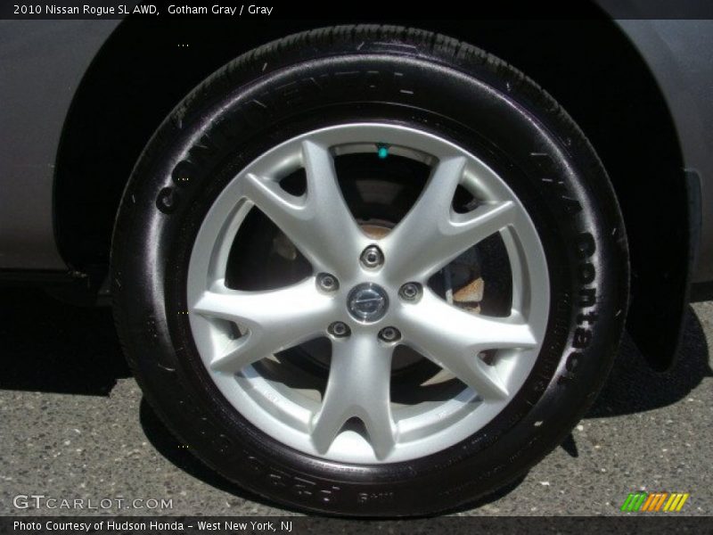 Gotham Gray / Gray 2010 Nissan Rogue SL AWD