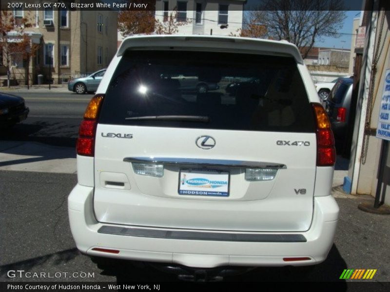 Blizzard White Pearl / Ivory 2007 Lexus GX 470