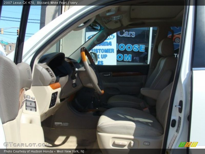 Blizzard White Pearl / Ivory 2007 Lexus GX 470