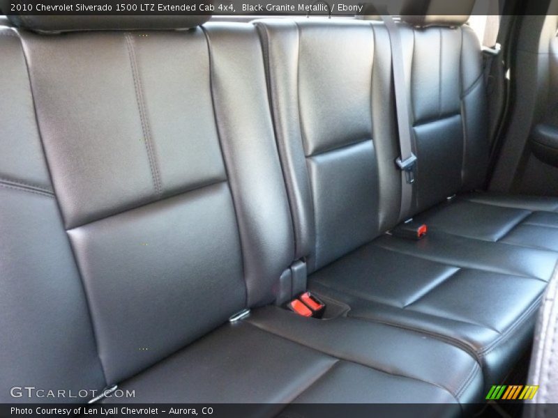 Black Granite Metallic / Ebony 2010 Chevrolet Silverado 1500 LTZ Extended Cab 4x4