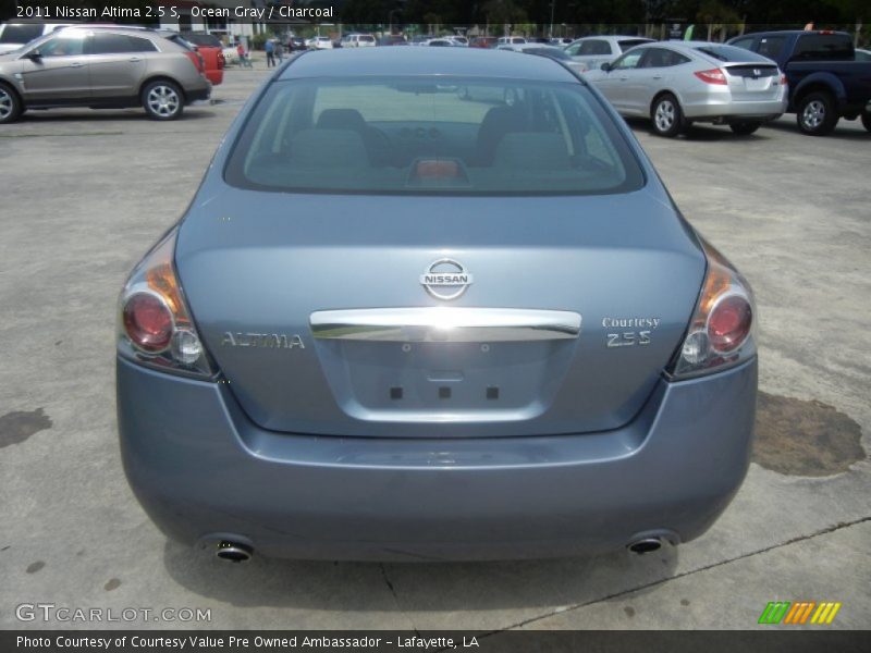 Ocean Gray / Charcoal 2011 Nissan Altima 2.5 S