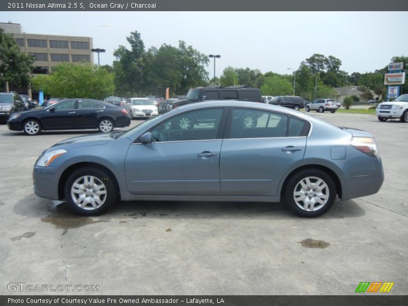 Ocean Gray / Charcoal 2011 Nissan Altima 2.5 S