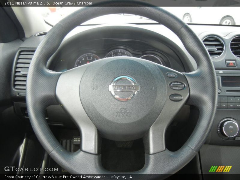 Ocean Gray / Charcoal 2011 Nissan Altima 2.5 S