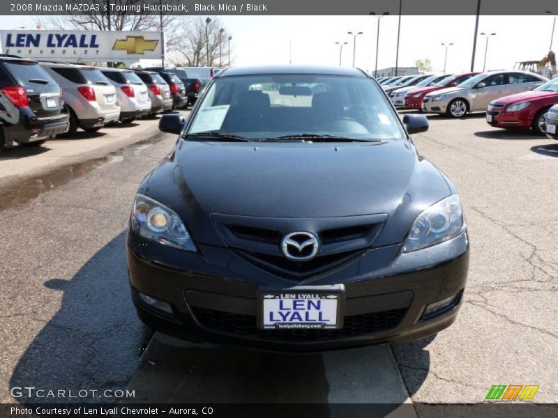 Black Mica / Black 2008 Mazda MAZDA3 s Touring Hatchback