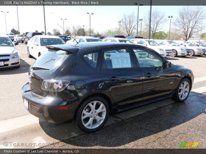 Black Mica / Black 2008 Mazda MAZDA3 s Touring Hatchback