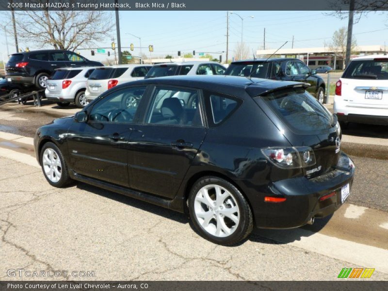 Black Mica / Black 2008 Mazda MAZDA3 s Touring Hatchback