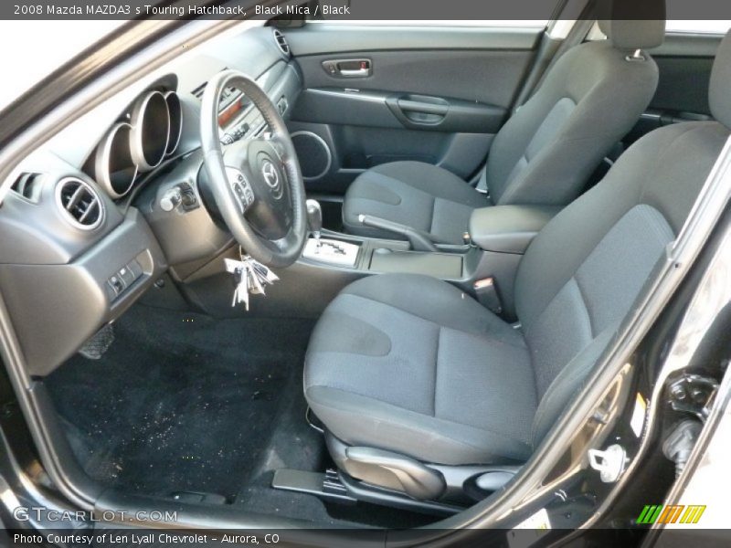 Black Mica / Black 2008 Mazda MAZDA3 s Touring Hatchback