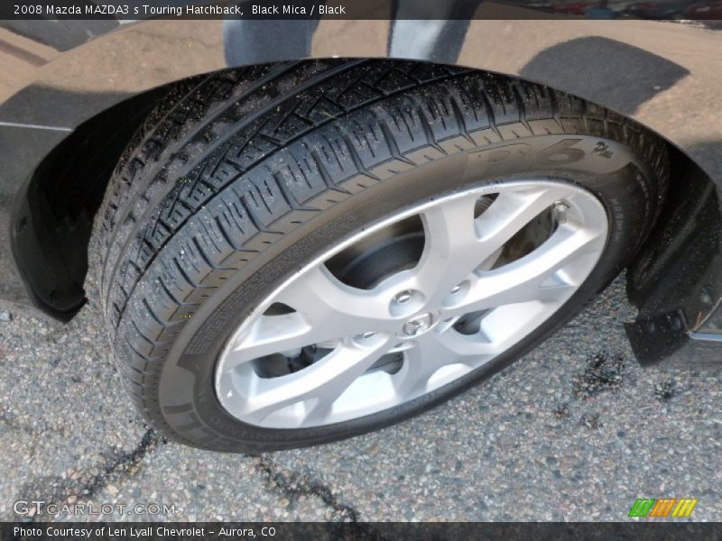 Black Mica / Black 2008 Mazda MAZDA3 s Touring Hatchback