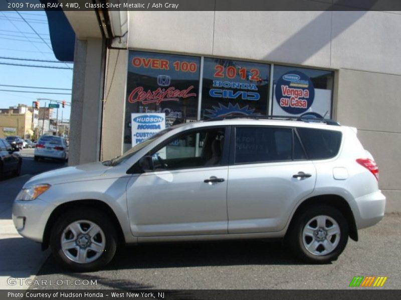 Classic Silver Metallic / Ash Gray 2009 Toyota RAV4 4WD