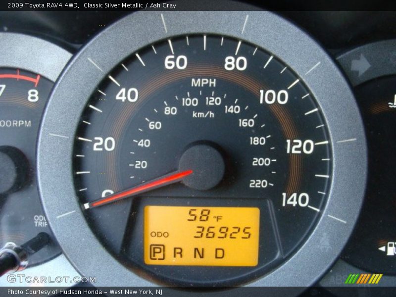 Classic Silver Metallic / Ash Gray 2009 Toyota RAV4 4WD