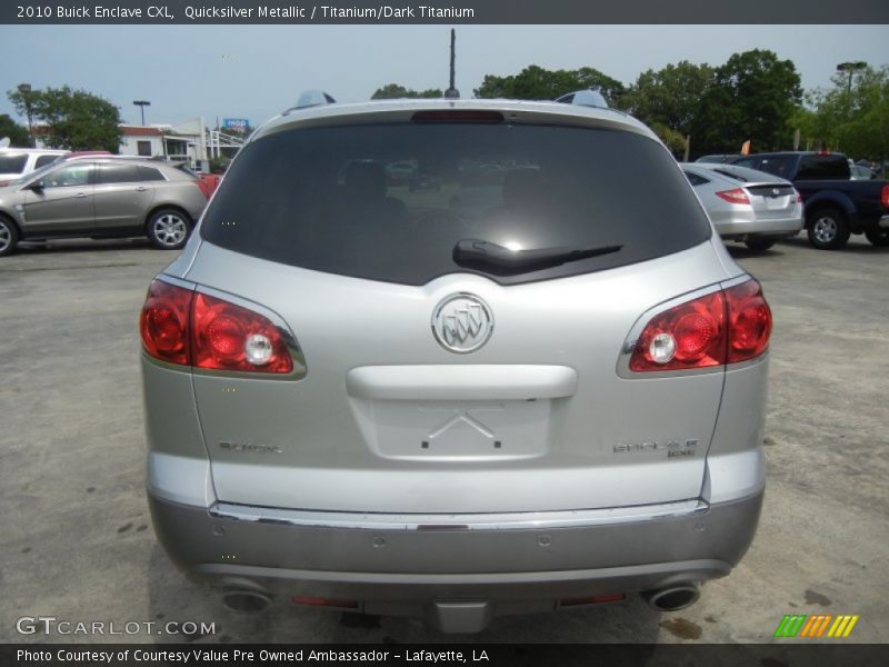 Quicksilver Metallic / Titanium/Dark Titanium 2010 Buick Enclave CXL