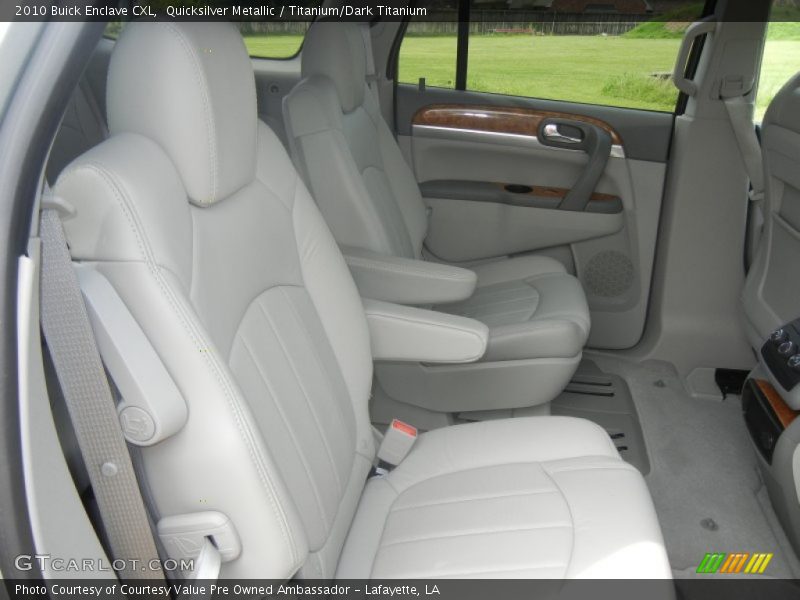 Quicksilver Metallic / Titanium/Dark Titanium 2010 Buick Enclave CXL