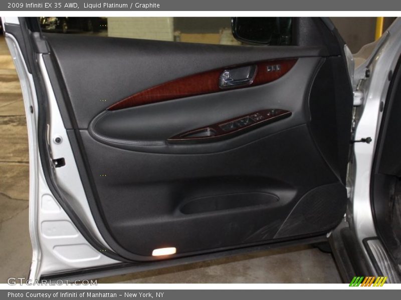 Liquid Platinum / Graphite 2009 Infiniti EX 35 AWD