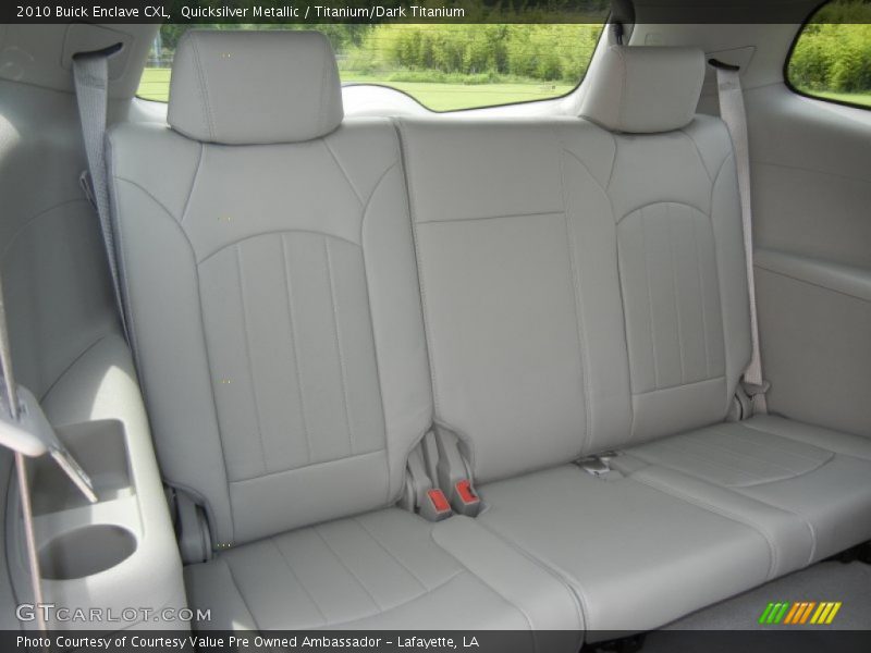 Quicksilver Metallic / Titanium/Dark Titanium 2010 Buick Enclave CXL
