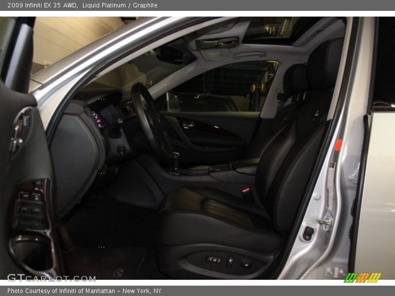 Liquid Platinum / Graphite 2009 Infiniti EX 35 AWD