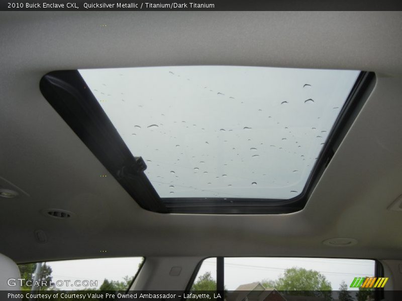 Quicksilver Metallic / Titanium/Dark Titanium 2010 Buick Enclave CXL