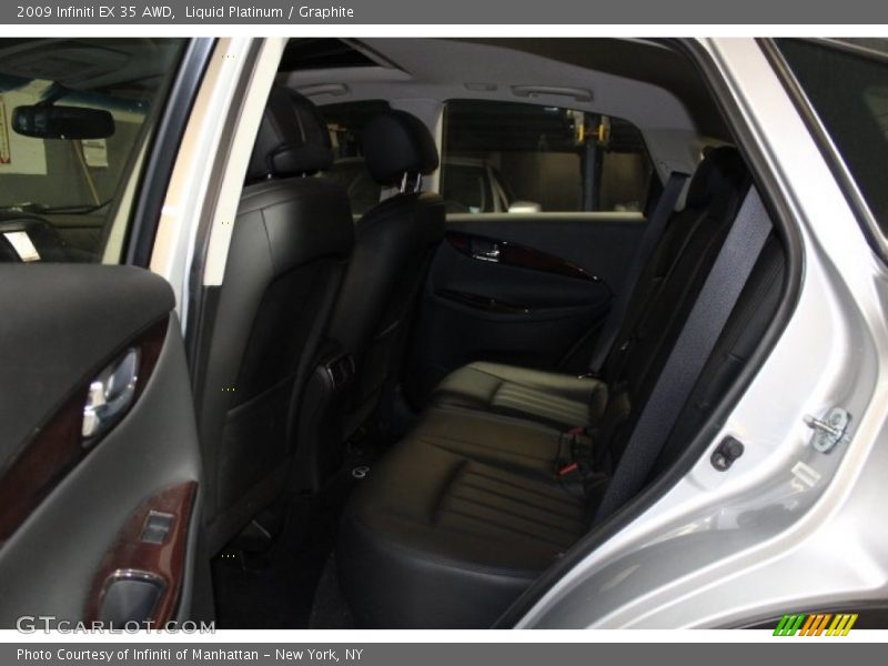 Liquid Platinum / Graphite 2009 Infiniti EX 35 AWD