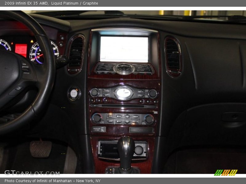Liquid Platinum / Graphite 2009 Infiniti EX 35 AWD