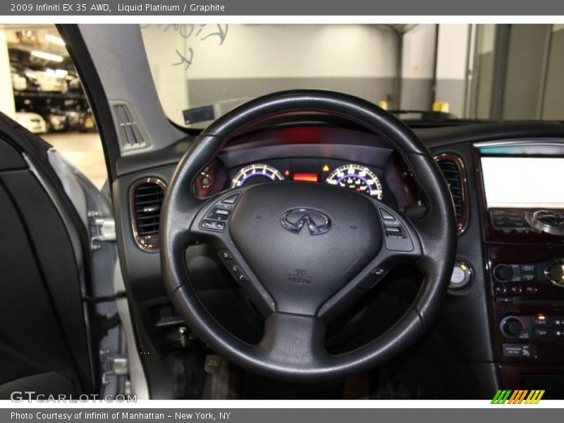 Liquid Platinum / Graphite 2009 Infiniti EX 35 AWD