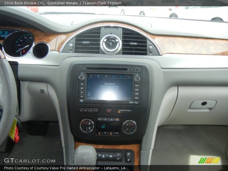 Quicksilver Metallic / Titanium/Dark Titanium 2010 Buick Enclave CXL