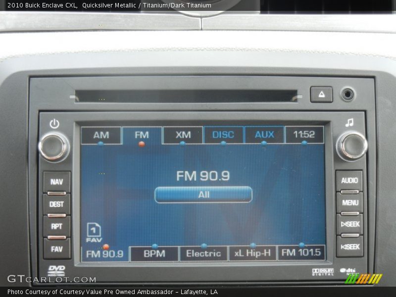 Quicksilver Metallic / Titanium/Dark Titanium 2010 Buick Enclave CXL