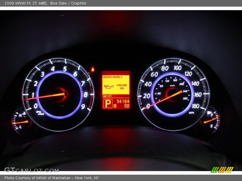 Blue Slate / Graphite 2009 Infiniti FX 35 AWD